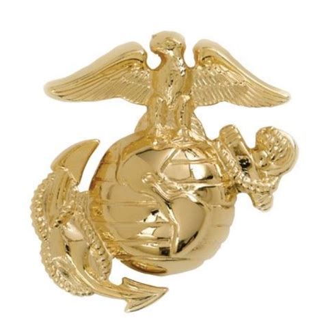 USMC Enlisted Dress Cap Insignia – Second Tour Uniforms