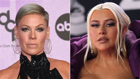 ‘she Was Upset Pink Addresses Rumored Feud With Christina Aguilera Cnn