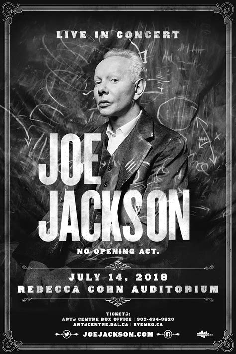 Joe Jackson Tour 2024 Tate Marquita