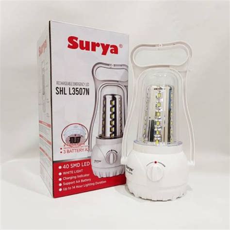 Jual Lampu Senter Led Emergency Cas Surya Shl L3507n Shopee Indonesia