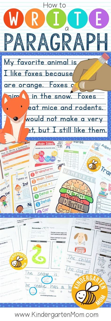 How to Write a Paragraph for Kids | Writing curriculum, Homeschool ...