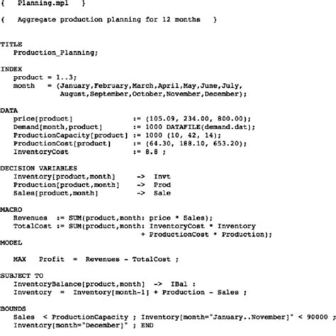 Basic example of MPL file [33]. | Download Scientific Diagram