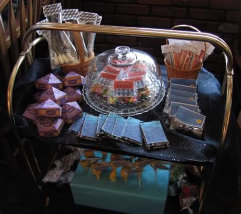 Hp Treat Trolley Party Harry Potter Party Ideas Pinterest Tea