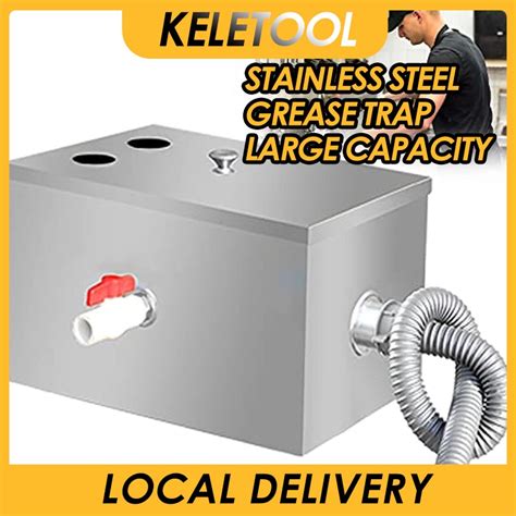 Stainless Steel Oil Water Separator Grease Trap Sewage Treatment