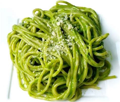 Receta Tallarines Verdes Recetips