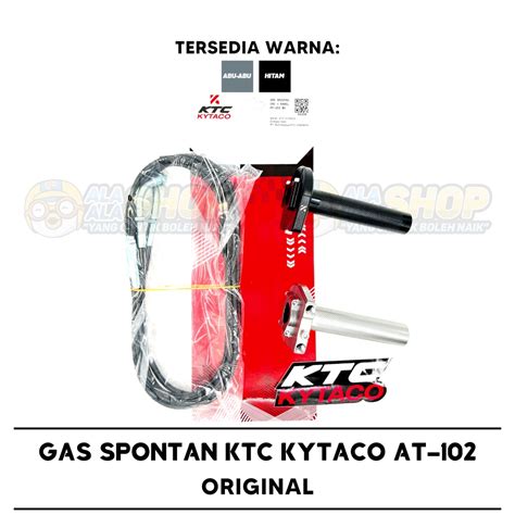 Jual Gas Spontan Cnc Ktc Kytaco At Kabel Original Shopee Indonesia