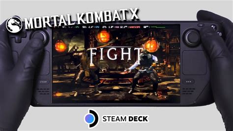 Mortal Kombat X Steam Deck Gameplay Steam OS YouTube