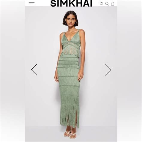 Jonathan Simkhai Skirts Jonathan Simkhai Claudette Macrame Bralette