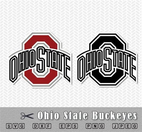 Ohio State Buckeyes Logo Layered SVG Vector Cut File