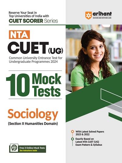 Nta Cuet Ug Mock Tests Sociology Section Ii Humanities Domain