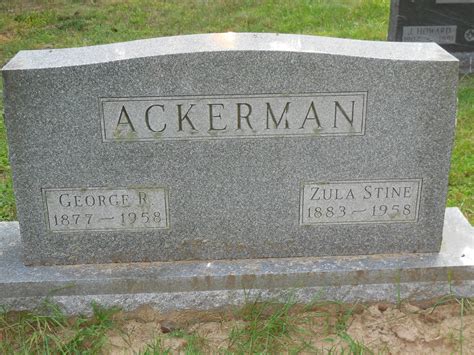 George Rudolph Ackerman 1877 1958 Memorial Find A Grave