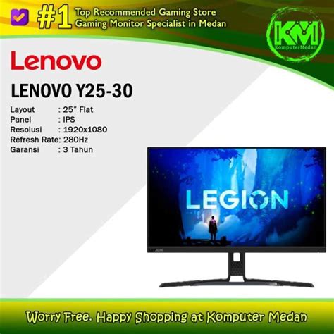 Jual Led Monitor Lenovo Legion Y25 30 25 Ips 280hz 1ms Hdmi Dp Speaker