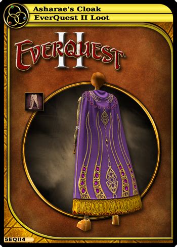 Lon Card Asharae S Cloak Wiki EverQuest ZAM