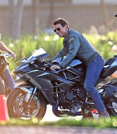 Tom Cruise, 56, Looks Half His Age as He Straddles a Motorcycle for Top ...