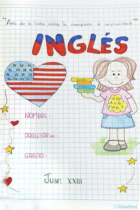 Caratulas De Ingles Recursos Educativos Para Maestros