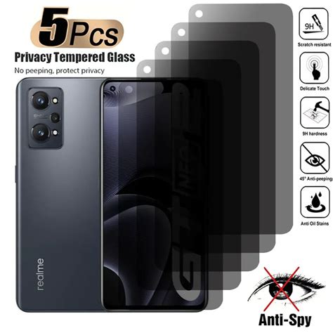 Pcs Anti Spy Screen Protector For Realme Gt Neo T T G Privacy