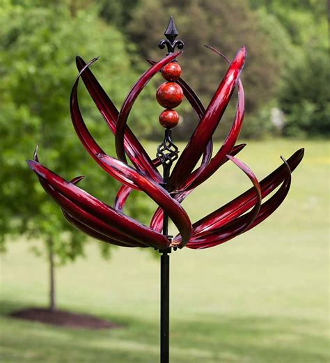 Moviethinkingtell Ga Metal Wind Spinners Garden Wind Spinners Wind