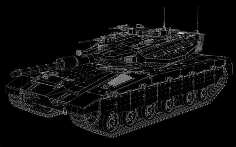 Blueprints Israel Merkava Tanks 1920x1200 Wallpaper Desktop Wallpaper