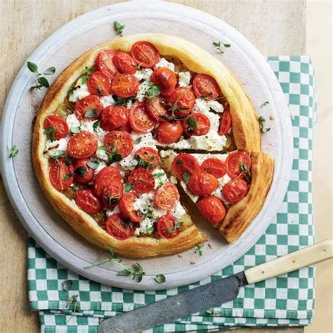 Tomato And Ricotta Tart Recipe Delicious Magazine