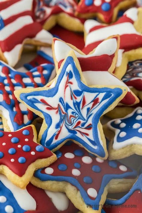 4th Of July Sugar Cookies Festive Cookie Recipe