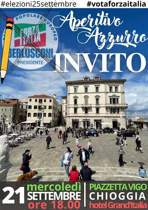 Mercoledi Settembre Ore Aperitivo Azzurro Incontro Elettorale