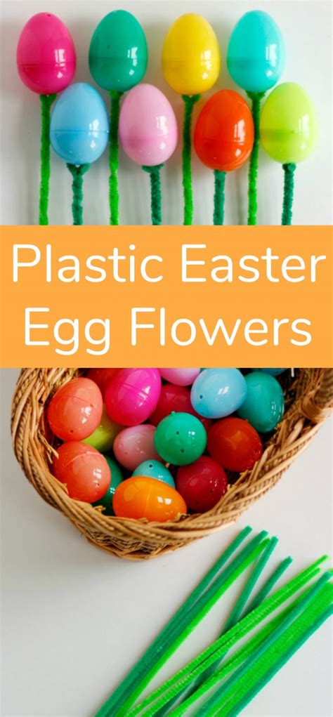 Plastic Easter Egg Flower Bouquets Make And Takes