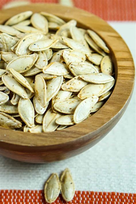 Toasted Salted Pumpkin Seeds Eat Your Way Clean