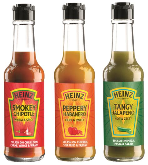 Heinz Hot Sauces Unveil New Look With Jkr Fab News