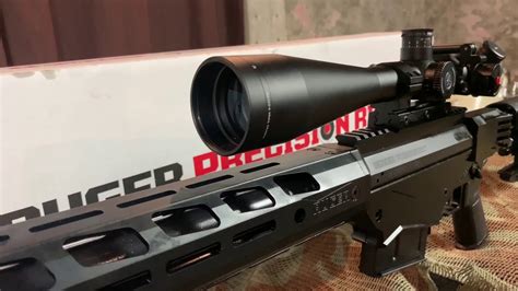 Ruger Precision Rifle Win Mag Fran Ais Partie Youtube