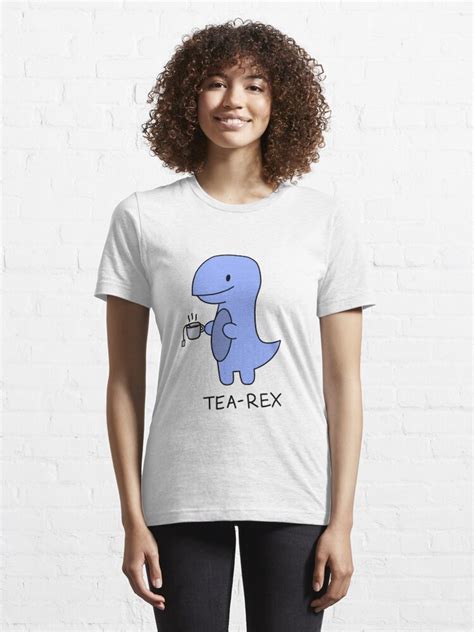 Tea Rex T Shirt By Melinamoo Redbubble