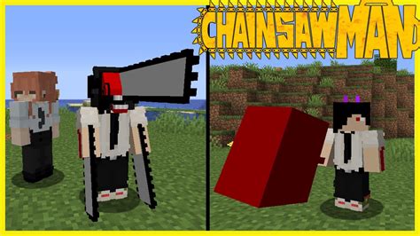 BECOME A FIEND NEW POWERS BECOME A HYBRID MORE Minecraft Chainsaw