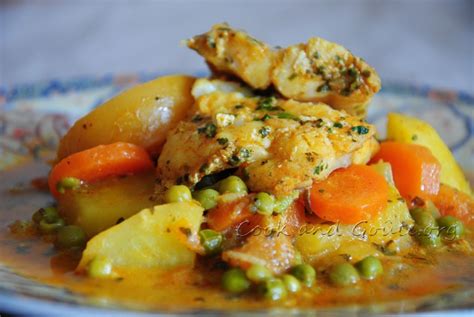 Tajine de poisson aux légumes et citron confit Cook and Goûte