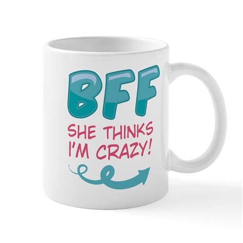 She Thinks Im Crazy And I Know Shes Crazy Couples 11 Oz Ceramic Mug She