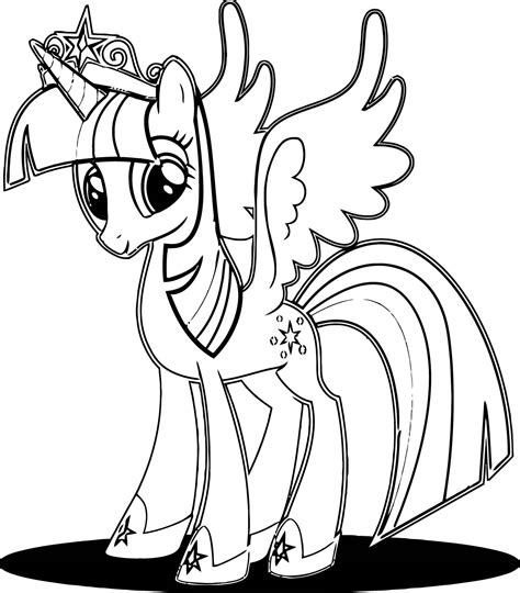 Princess Twilight Sparkle Coloring Page 309