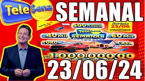 Sorteio Tele Sena Semanal Youtube