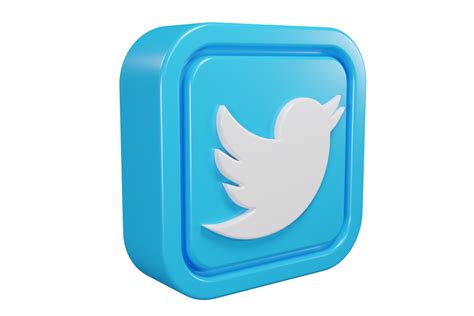 Free Twitter Social Médias Icône 3d Rendu 21832594 Png With Transparent