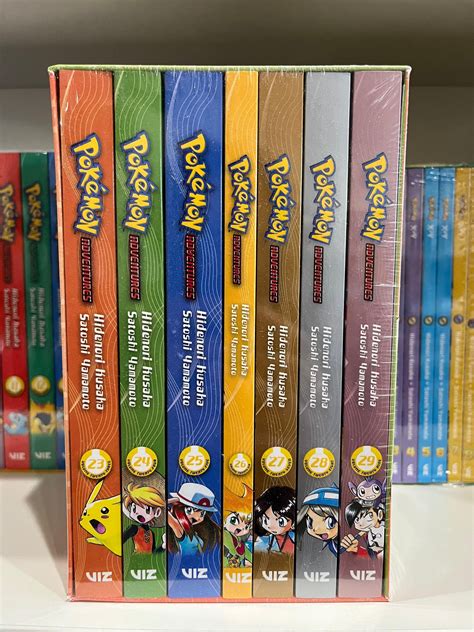 Manga Box Set Pokémon Adventures Firered And Leafgreen Emerald V 23 Anime Island Ca