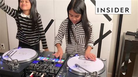 Twin Sisters Are Kid Djs Youtube