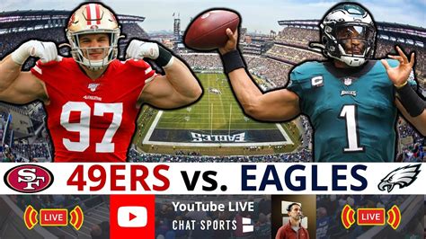 49ers Vs Eagles Live Streaming Scoreboard Play By Play Highlights