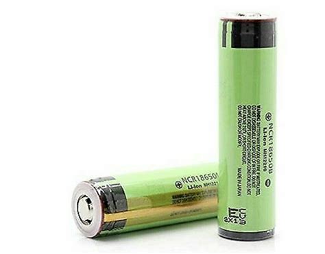 Batería recargable NCR18650B Panasonic 3400 mAh Li Ion PCB protegida