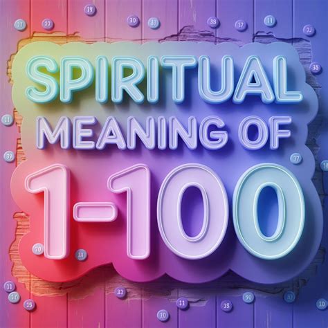 Spiritual Meanings Of Numbers Deep Biblical Insights