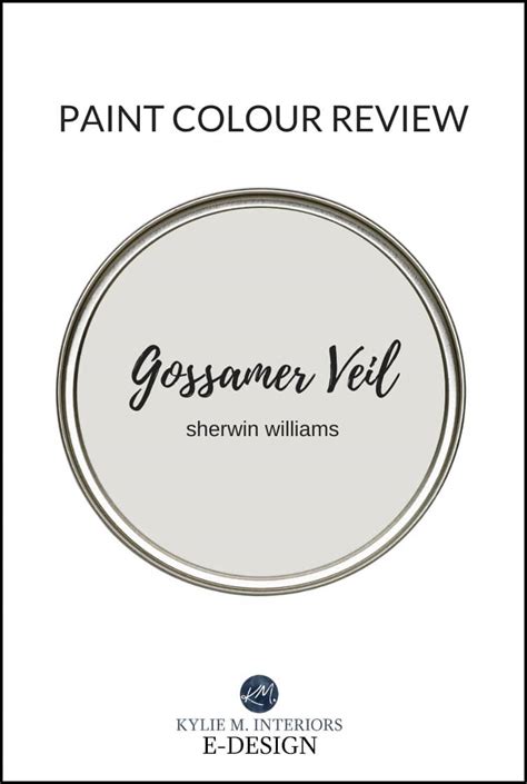 Sherwin Williams Gossamer Veil 9165: Paint Color Review - Kylie M Interiors