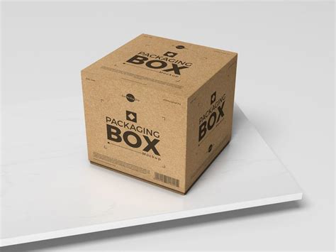 17 Box Mockups Mockups De Caixa Grátis Designe