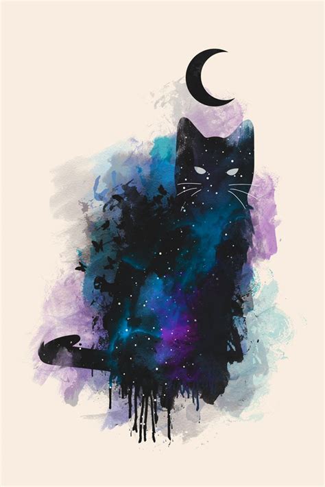 Space Cat By Andrejzt On Deviantart Space Cat Cat Posters Print Artist