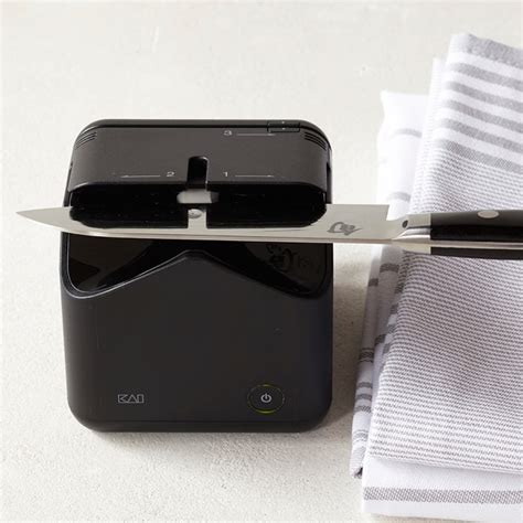 Kai Cube Electric Knife Sharpener Williams Sonoma