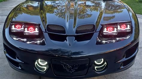 Pontiac Trans Am Terminator Led Headlight And Halo Fog Light Install