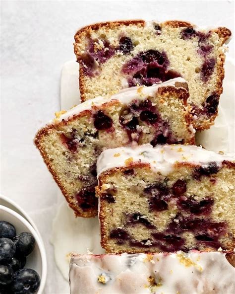 Recipe Lemon Blueberry Loaf En Pain Au Citron Bleuets Congel S