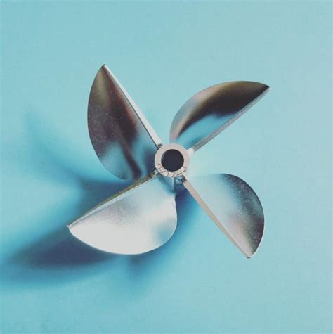 Free Shipping TFL CNC Aluminium alloy Propeller for RC Racing O yacht/RC Gasoline boat 4 blades ...