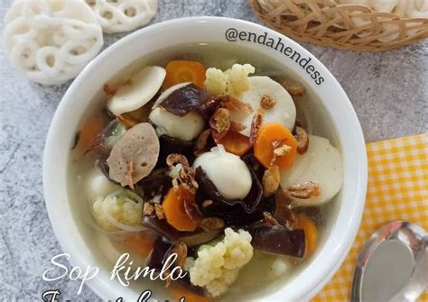 Resep Sup Kimlo Jamur Kuping Oleh Endah Mumpuni Cookpad