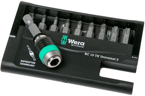 Wera Bit Check Torx Universal Piece Torx Set